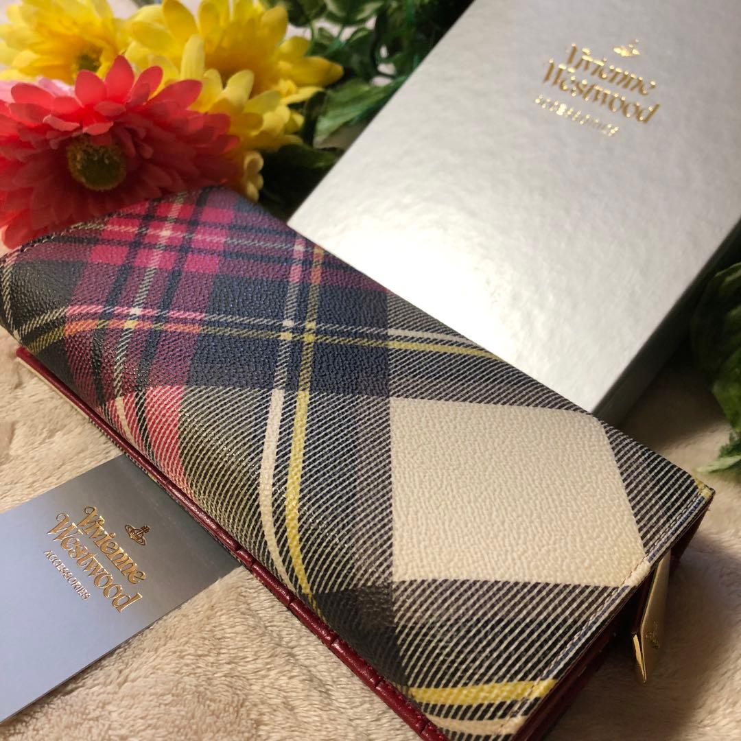 Yapoon!ハンドメイド資材　未使用♡ ヴィヴィアンウエストウッド長財布