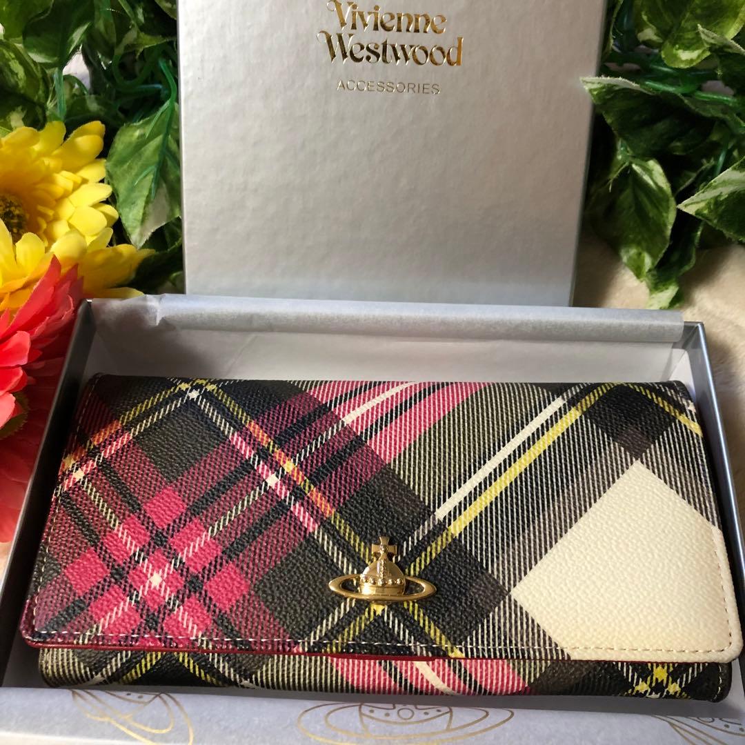 Yapoon!ハンドメイド資材　未使用♡ ヴィヴィアンウエストウッド長財布
