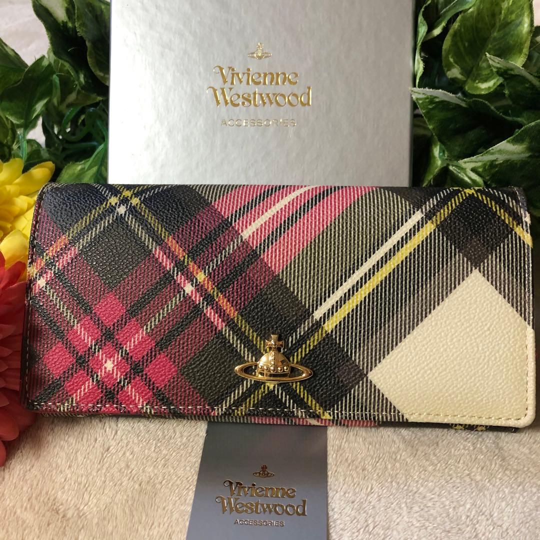 Yapoon!ハンドメイド資材　未使用♡ ヴィヴィアンウエストウッド長財布