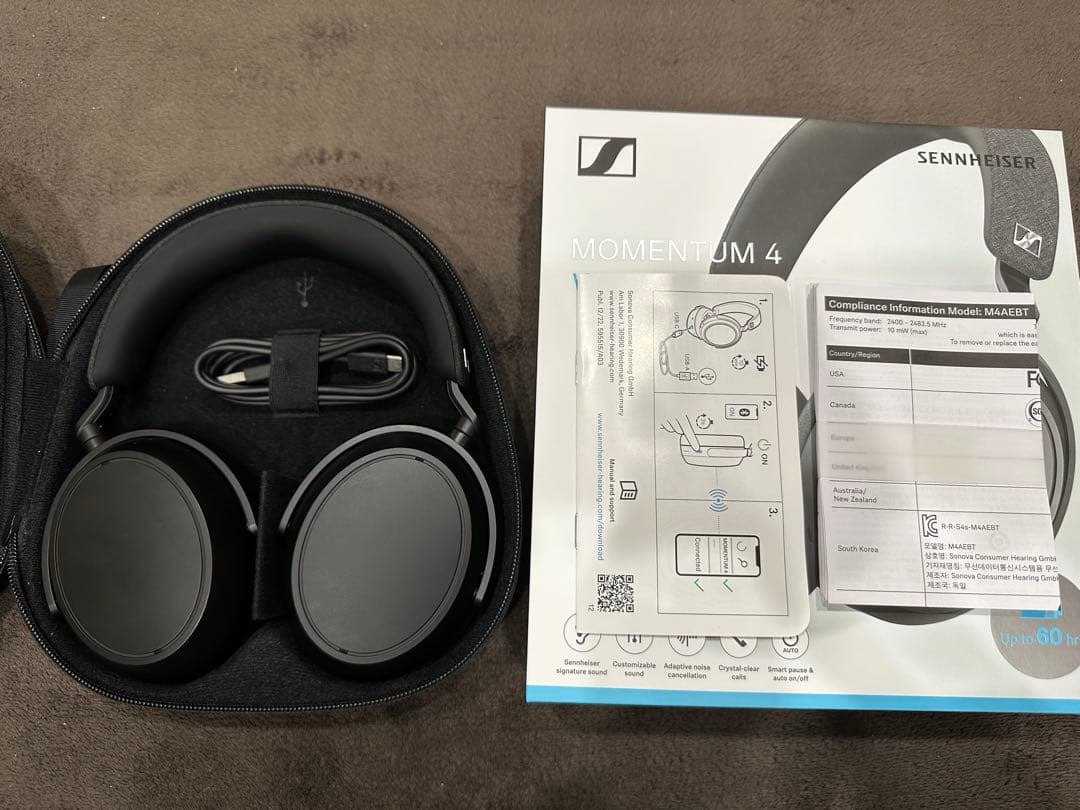 ゼンハイザー(Sennheiser) ワイヤレスヘッドホンMOMENTUM 4