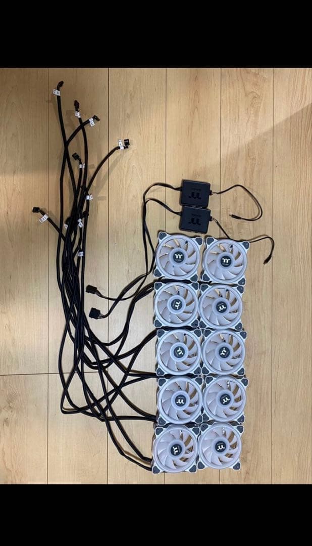 Thermaltake TY-1225 120mmファン 10個セット