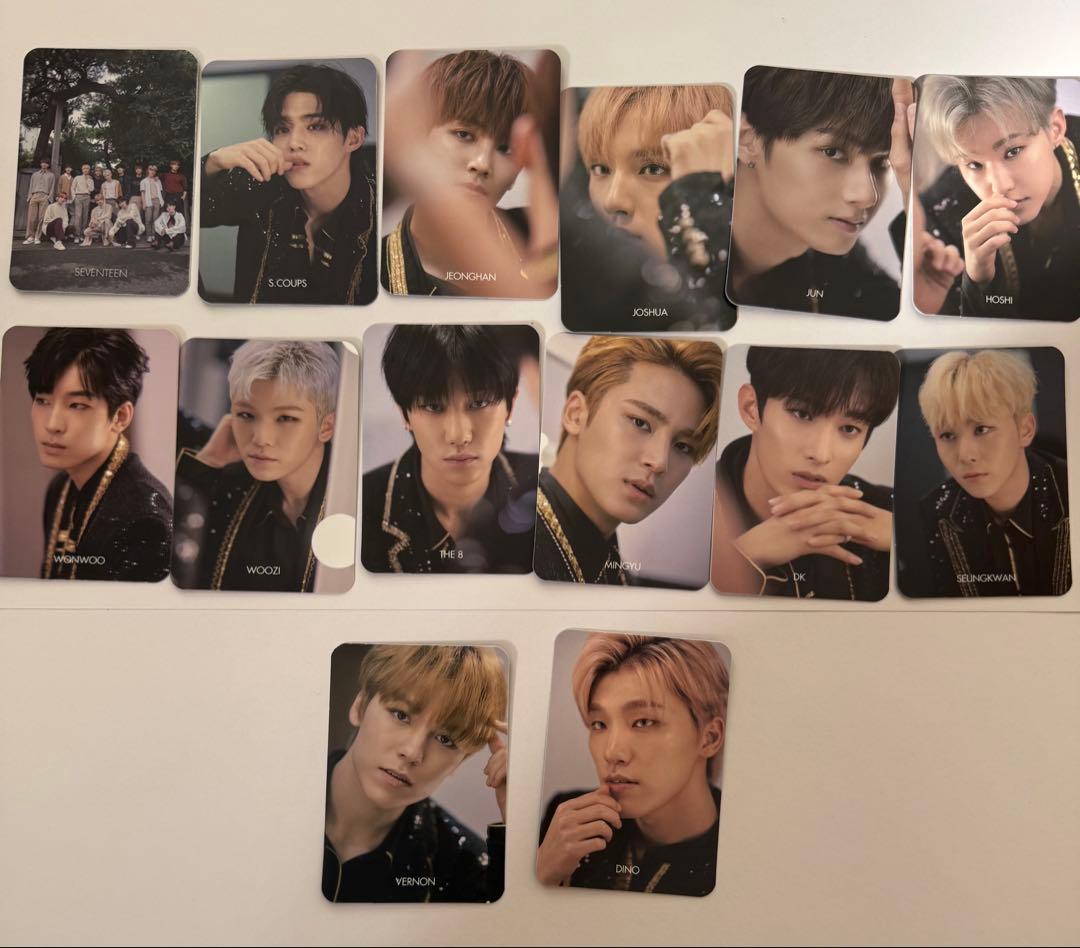トレカ13枚 dicon IDEALCUT SEVENTEEN セブチ ステッカ