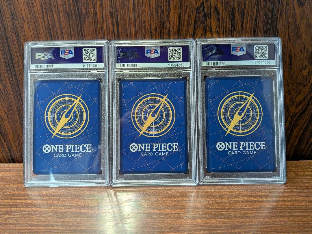 ワンピース　おナミ R パラレル OP06-101 ナミ　psa10 ３連番