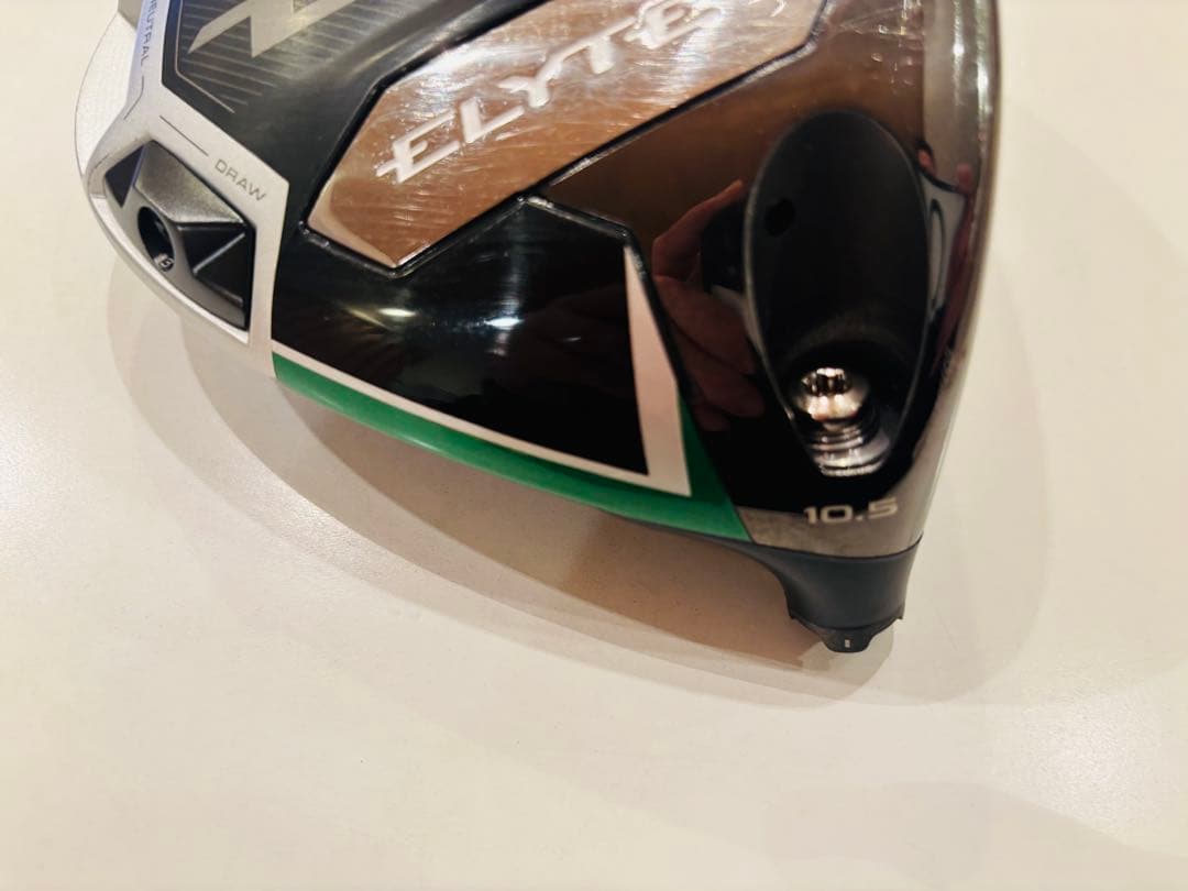 【美品】キャロウェイ エリートELYTEドライバー 10.5° ヘッドハドラス済