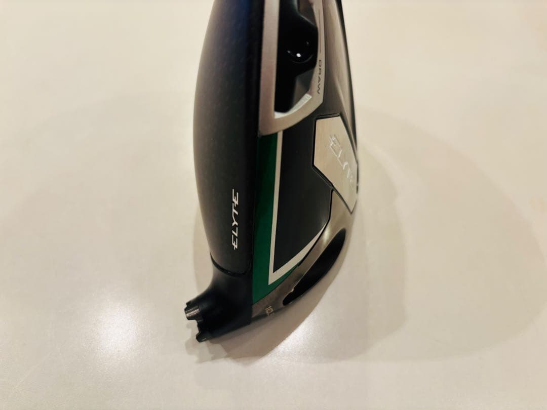 【美品】キャロウェイ エリートELYTEドライバー 10.5° ヘッドハドラス済