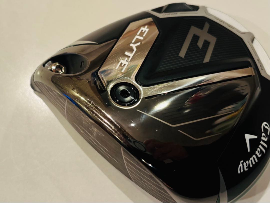 【美品】キャロウェイ エリートELYTEドライバー 10.5° ヘッドハドラス済