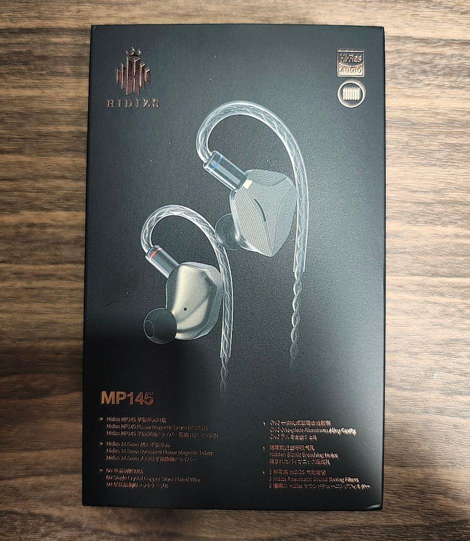 《美品》Hidizs MP145 4.4mm 平面駆動ドライバーイヤホン《完品》
