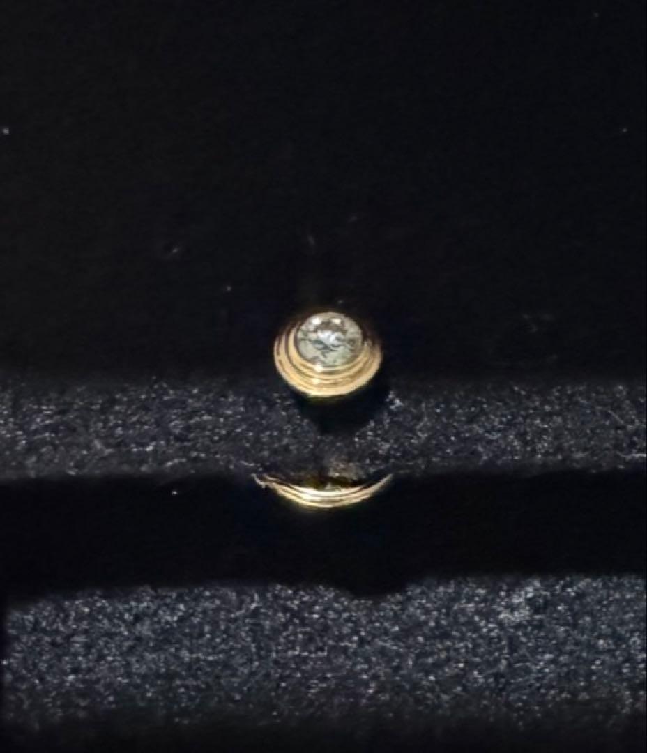 Cartierカルティエ ピアス XS ディアマンレジェ　イエローゴールド