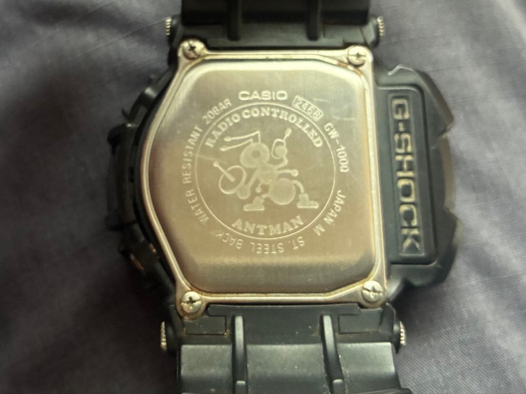 CASIO G-SHOCK 電波受信機能 ANTMAN