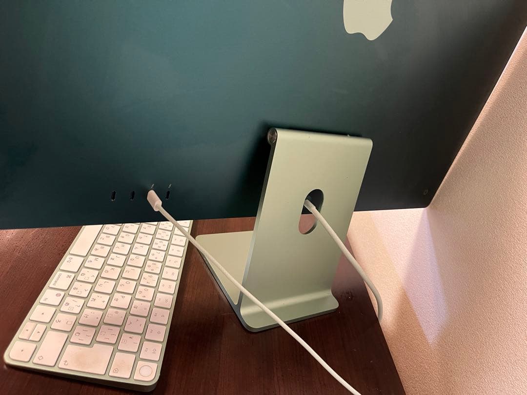 値下iMac Green 24inch 8コアCPU 8GB 512GB SSD