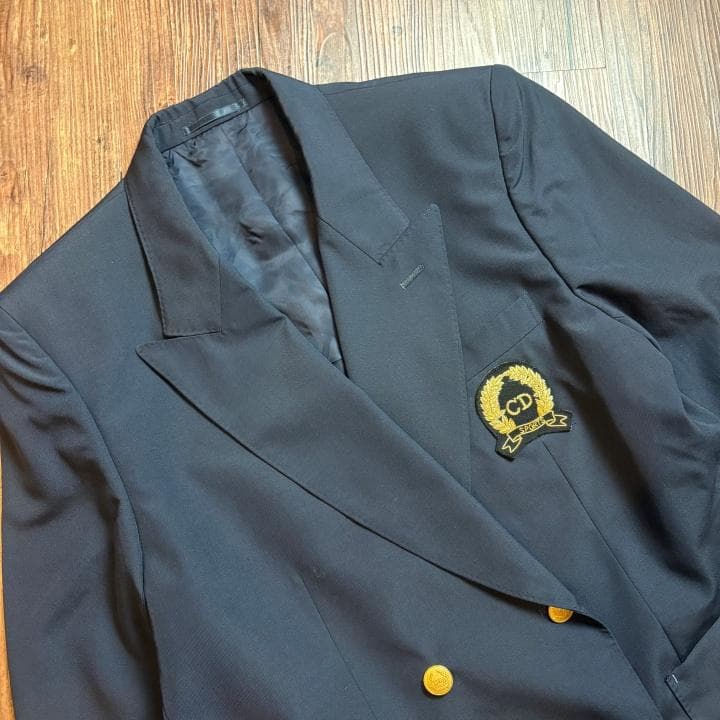 【古着】Christian Dior Sports 紺ブレ テーラードジャケット