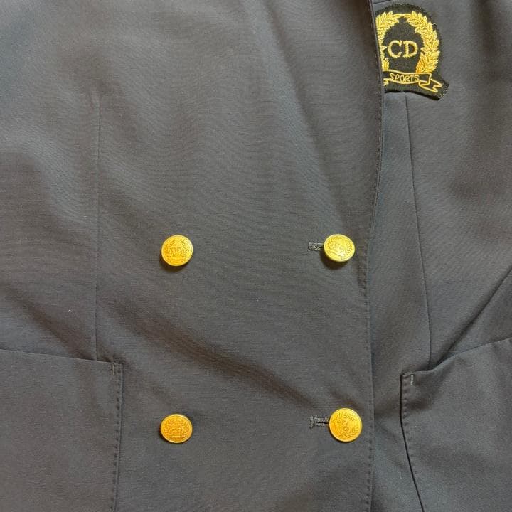 【古着】Christian Dior Sports 紺ブレ テーラードジャケット