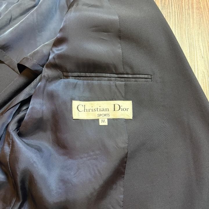 【古着】Christian Dior Sports 紺ブレ テーラードジャケット