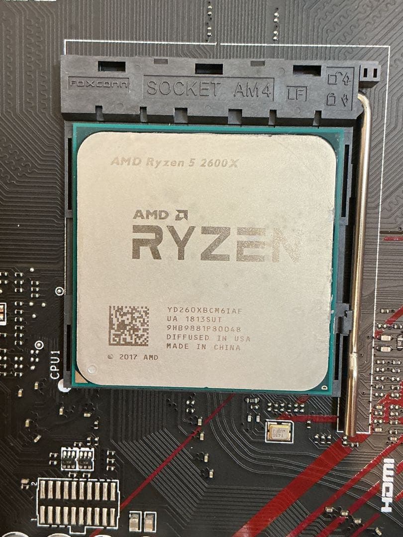 グラフィックボード・グラボ・ビデオカード MSI B450 GAMING PLUS + AMD Ryzen 5 2600X