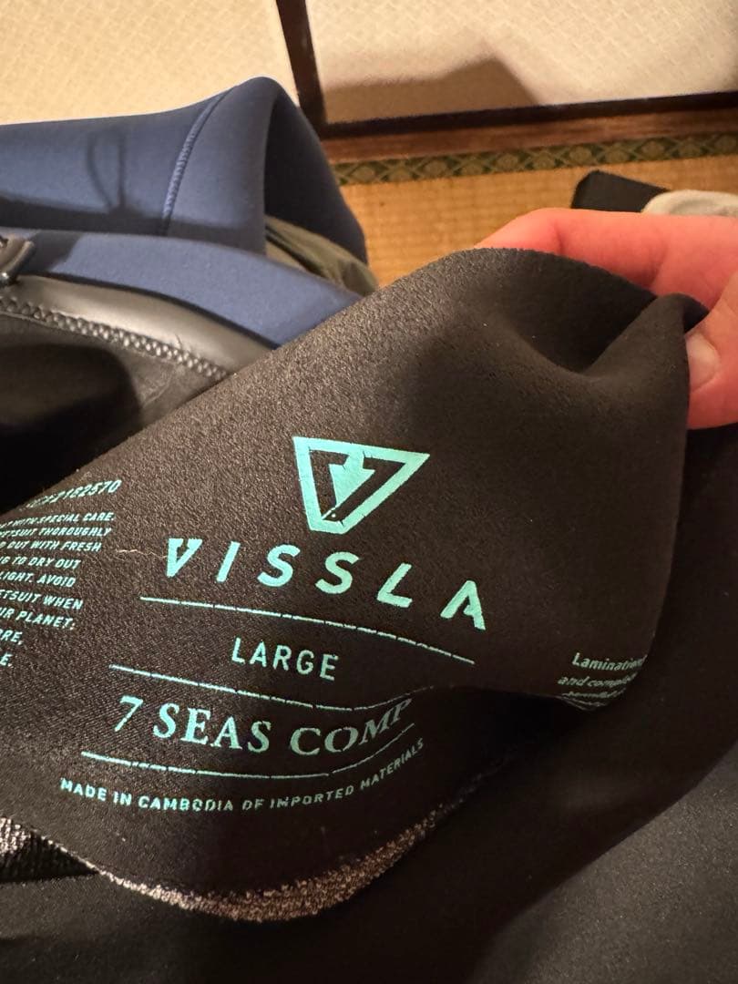 vissla ウェットスーツ　3mm-2mmフルスーツLサイズ