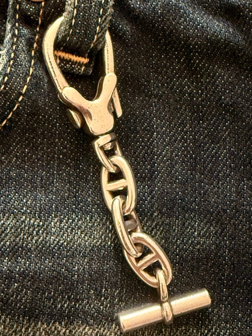 T*P様 HERMES シェーヌダンクル キーホルダー ヴィンテージエルメス　キ
