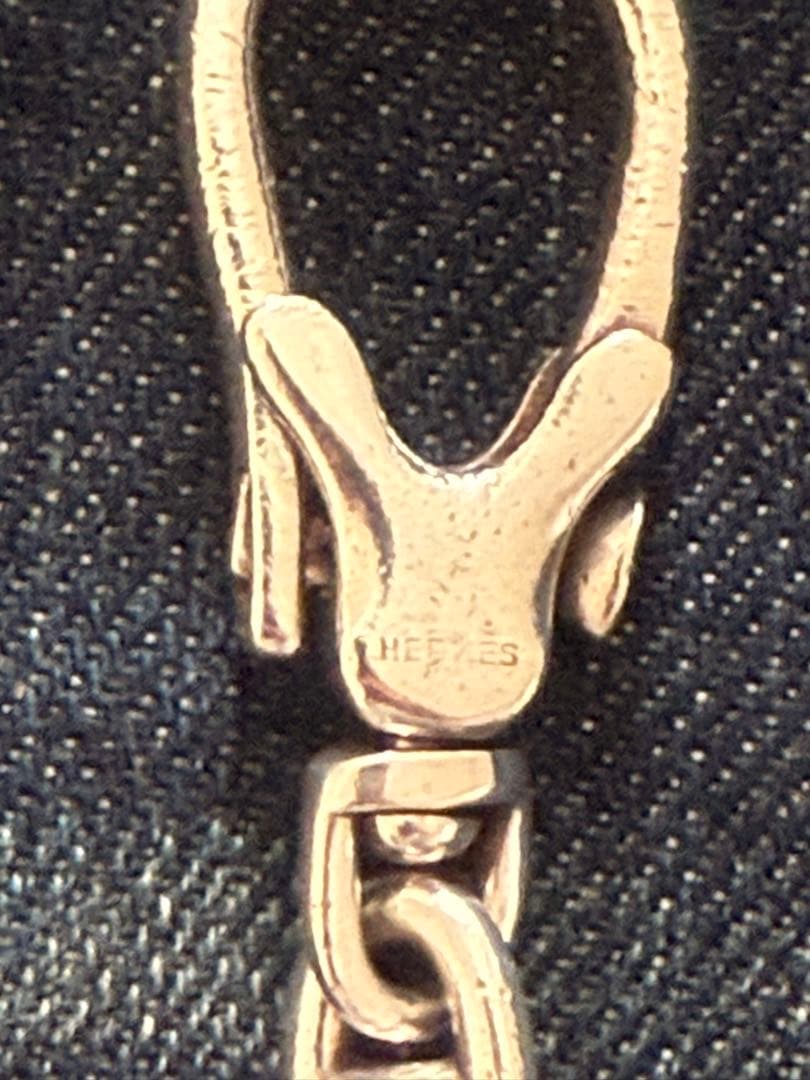 T*P様 HERMES シェーヌダンクル キーホルダー ヴィンテージエルメス　キ