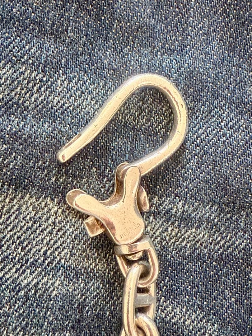 T*P様 HERMES シェーヌダンクル キーホルダー ヴィンテージエルメス　キ