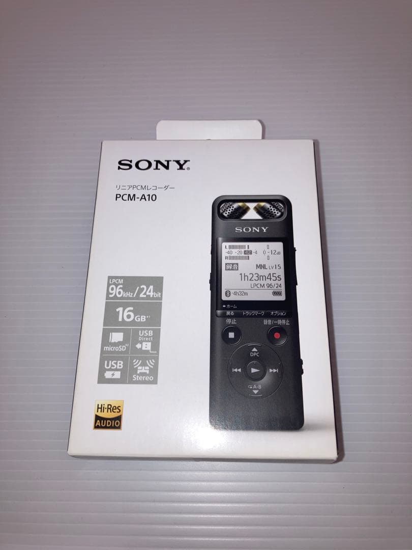 SONY PCM-A10 リニアPCMレコーダー