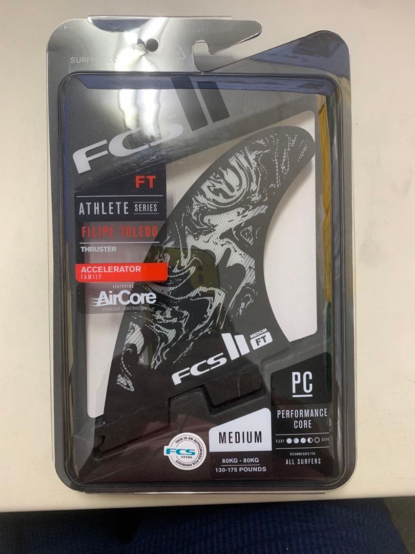 FCS エフシーエス FCS 2 フィリペ トレド トライ 3フィンMサイズ