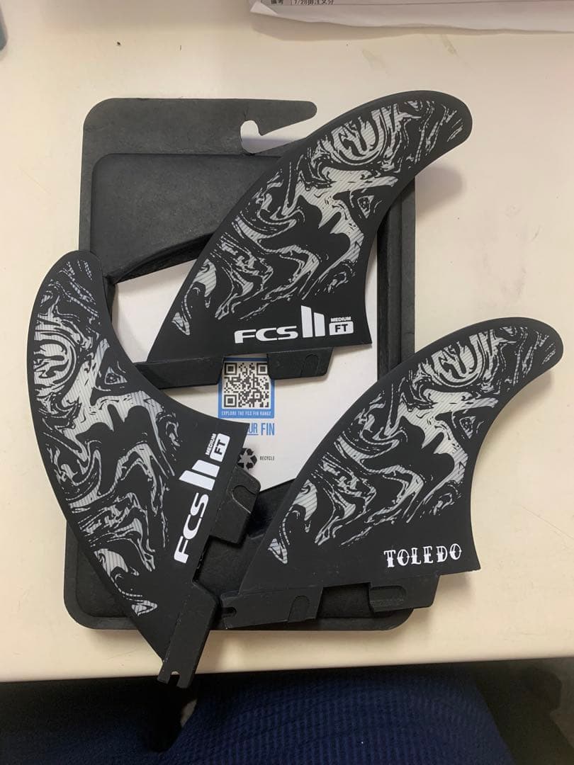 FCS エフシーエス FCS 2 フィリペ トレド トライ 3フィンMサイズ