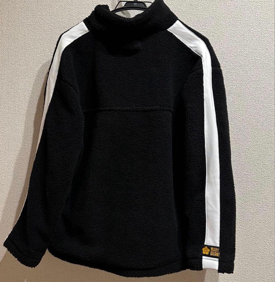 マリークワント　完売品　希少品　定価以下ブラック配色ロゴブルゾン　匿名配送