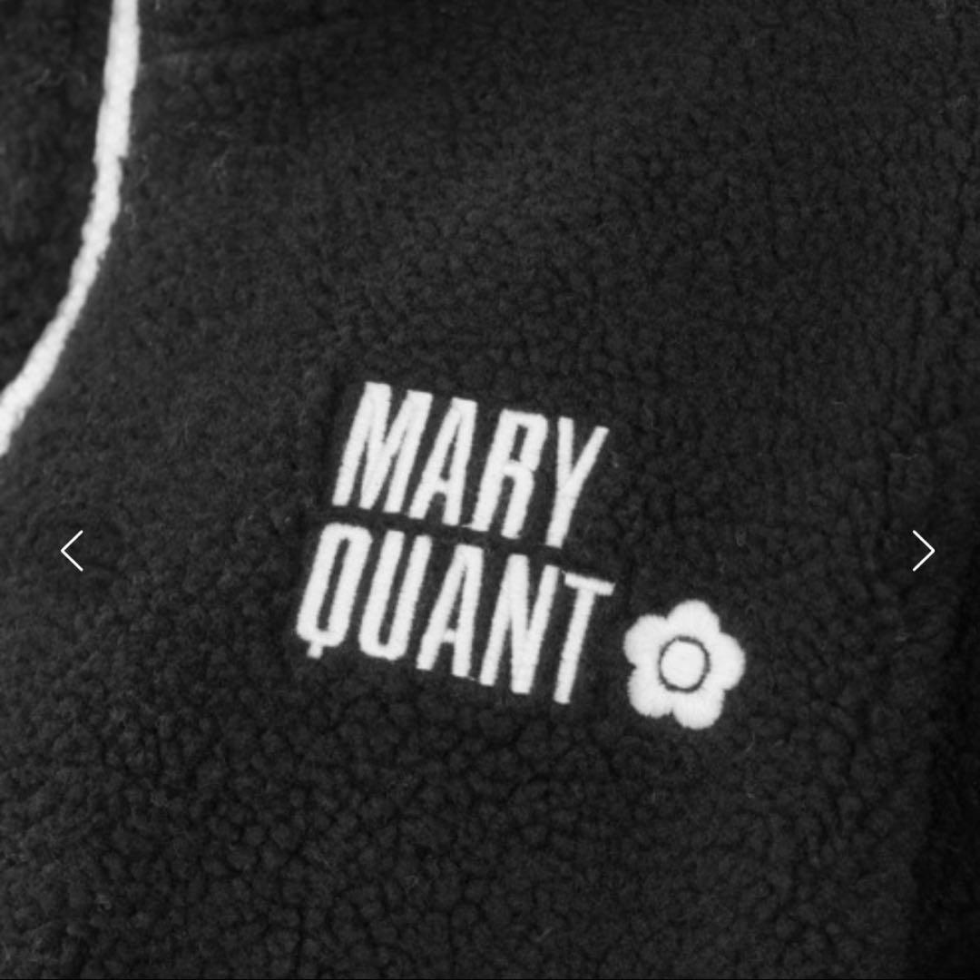 マリークワント　完売品　希少品　定価以下ブラック配色ロゴブルゾン　匿名配送