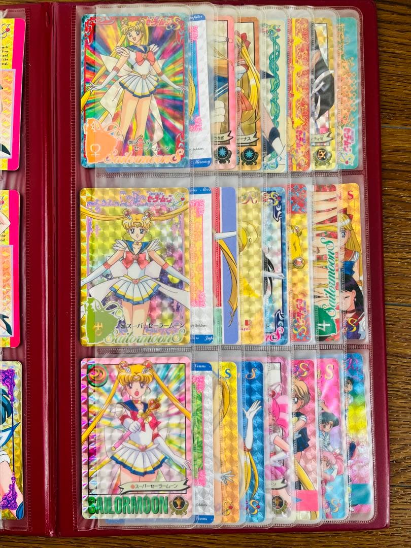 アルバム付55枚セーラームーントレーディングカードセット
