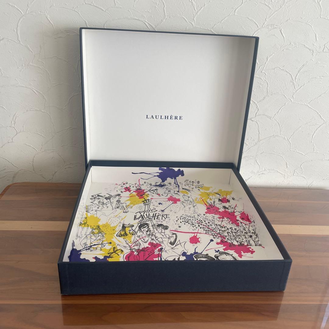 LAULHERE ベレー帽　黒　メンズ