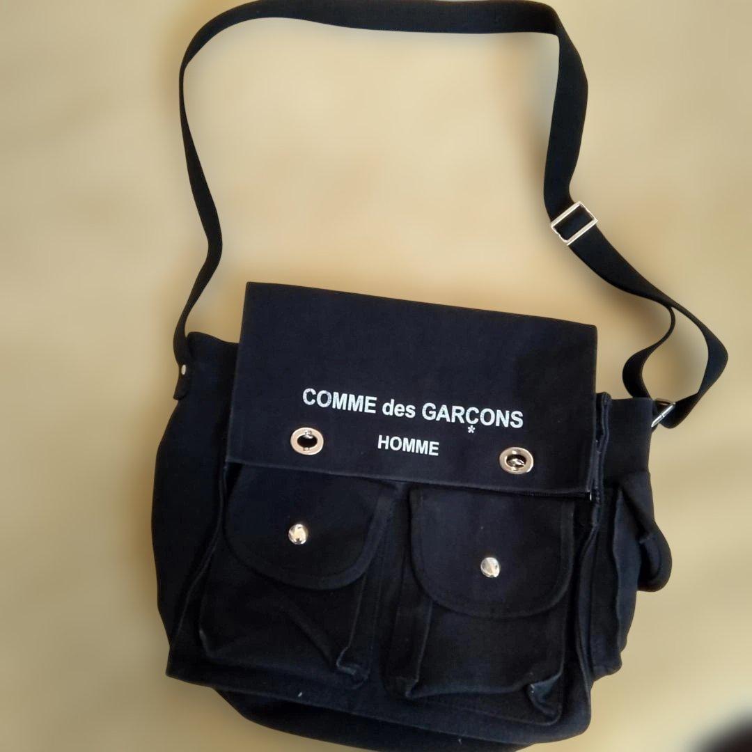 COMME des GARÇONS 黒 ショルダーバッグ
