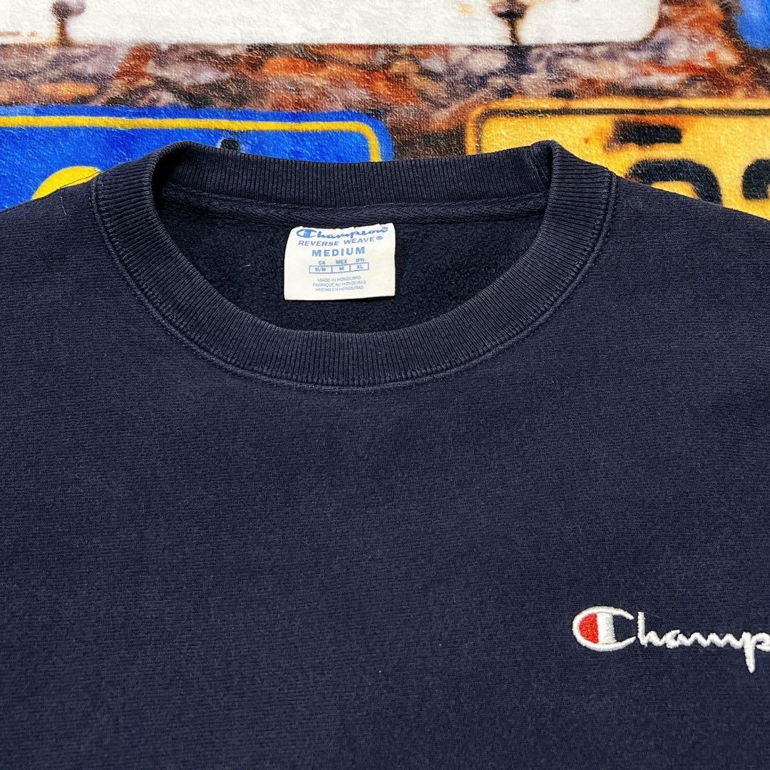 v*o様 Champion リバースウィーブ スウェット ネイビー M フェード