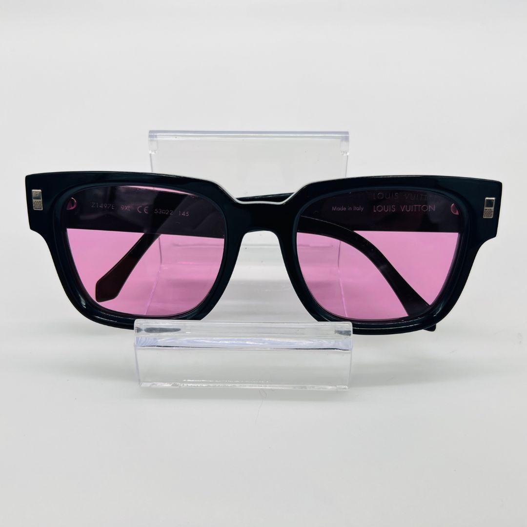 ちくわ　ヴィトン LVエスケイプ スクエア サングラス と　マネークリップ