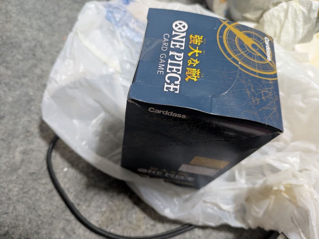 【未開封】　ワンピース　カードゲーム 強大な敵　未開封Box テープ付き