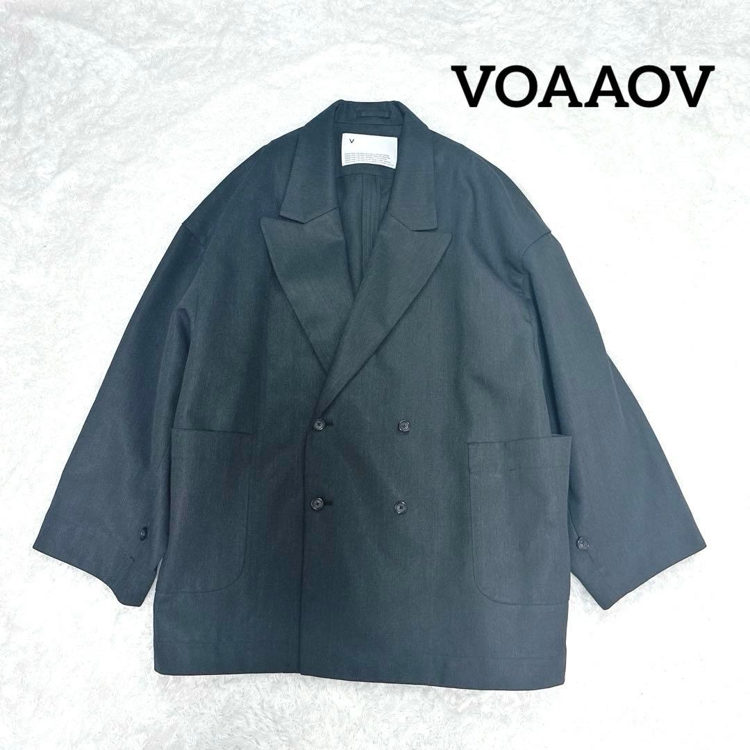 【美品】VOAAOV ヴォアーブ ダブル ジャケット ブラック