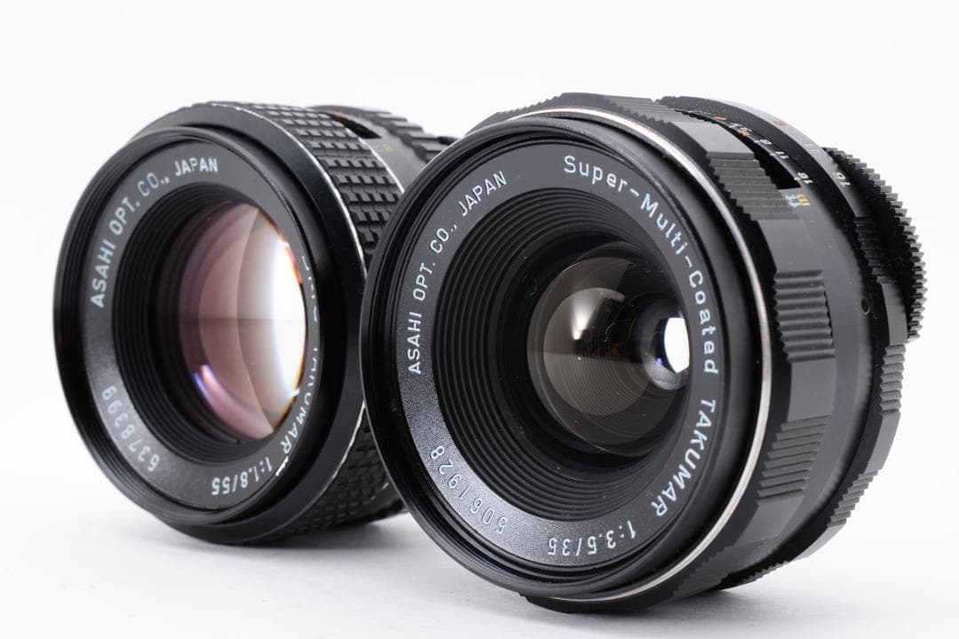 PENTAX SP & SMC Takumar 単焦点レンズ 2本 SO126