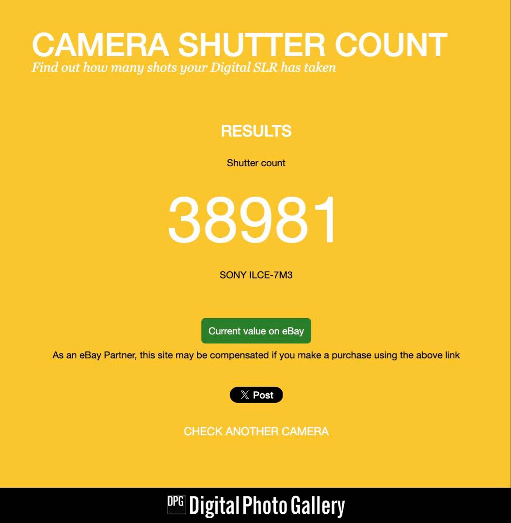 SONY α7 III ミラーレス一眼カメラ(本体)