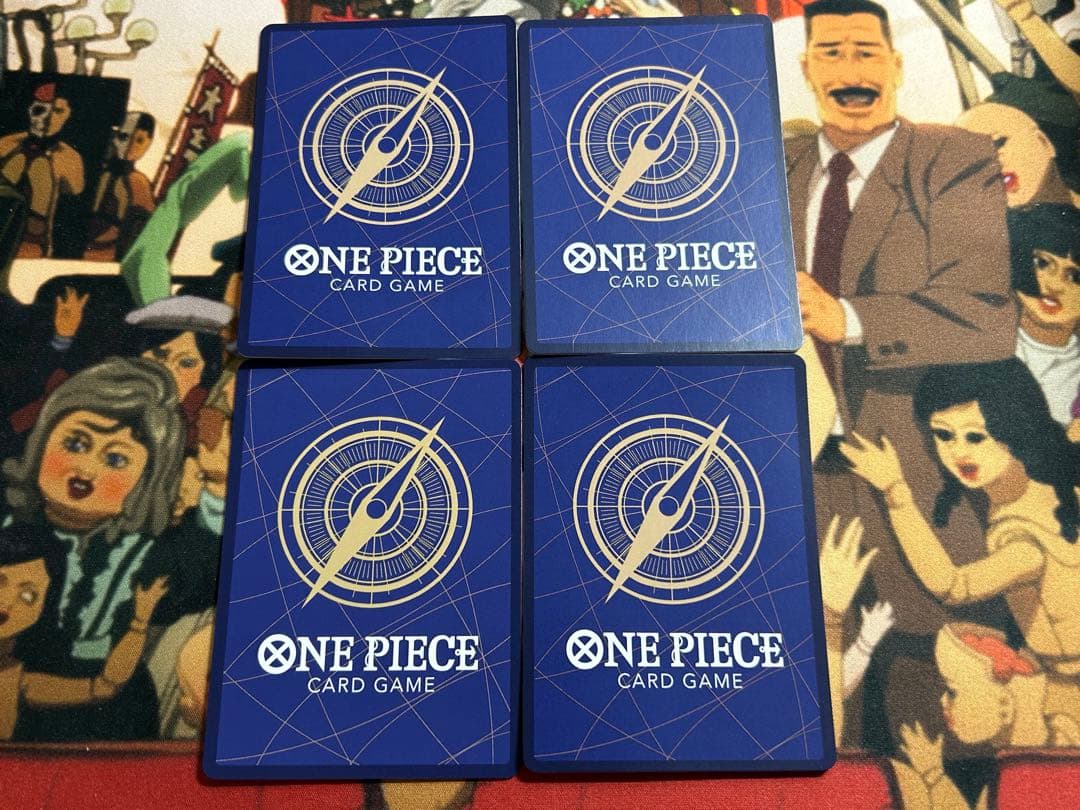 モンキー・D・ルフィ SR パラレル 尾田先生 書き下ろし 4枚