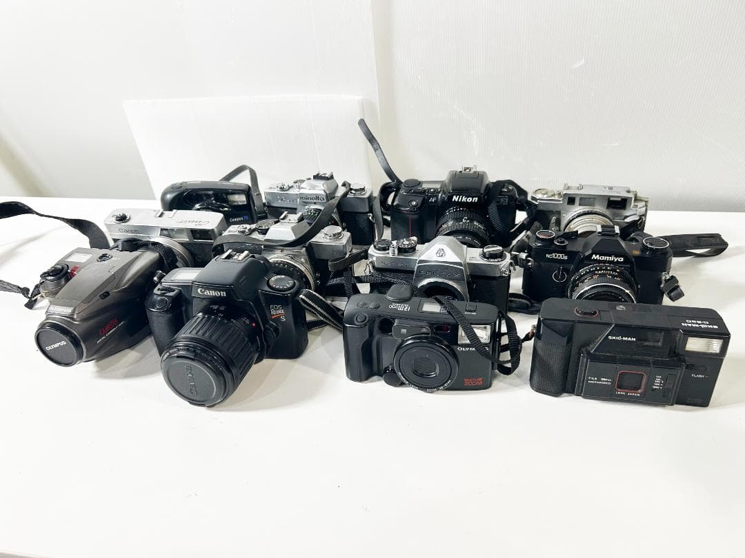 ★ジャンク品含む中古 Canon Nikon 他【フィルムカメラまとめ】FMHG