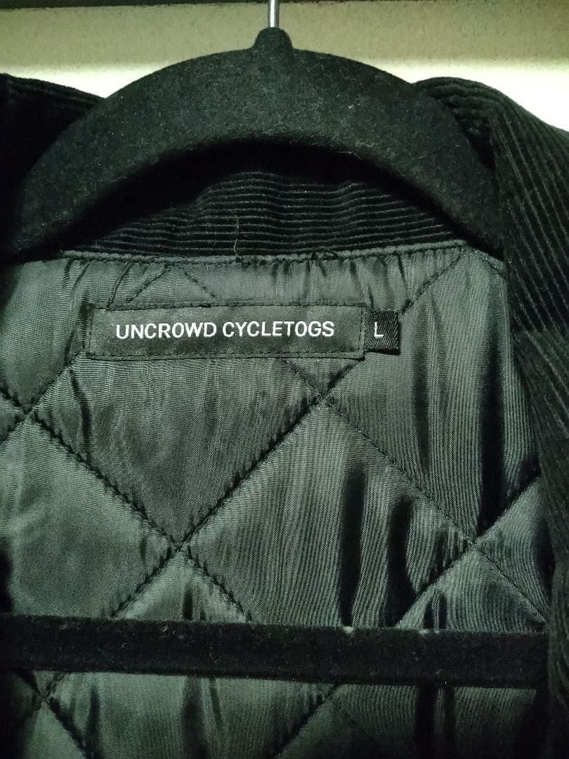 UNCROWD CYCLETOGS ブラックカバーオール L