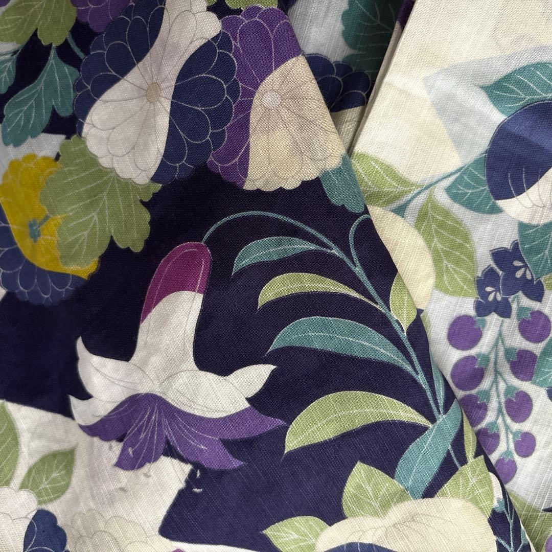 【未使用】撫松庵　浴衣　裄70