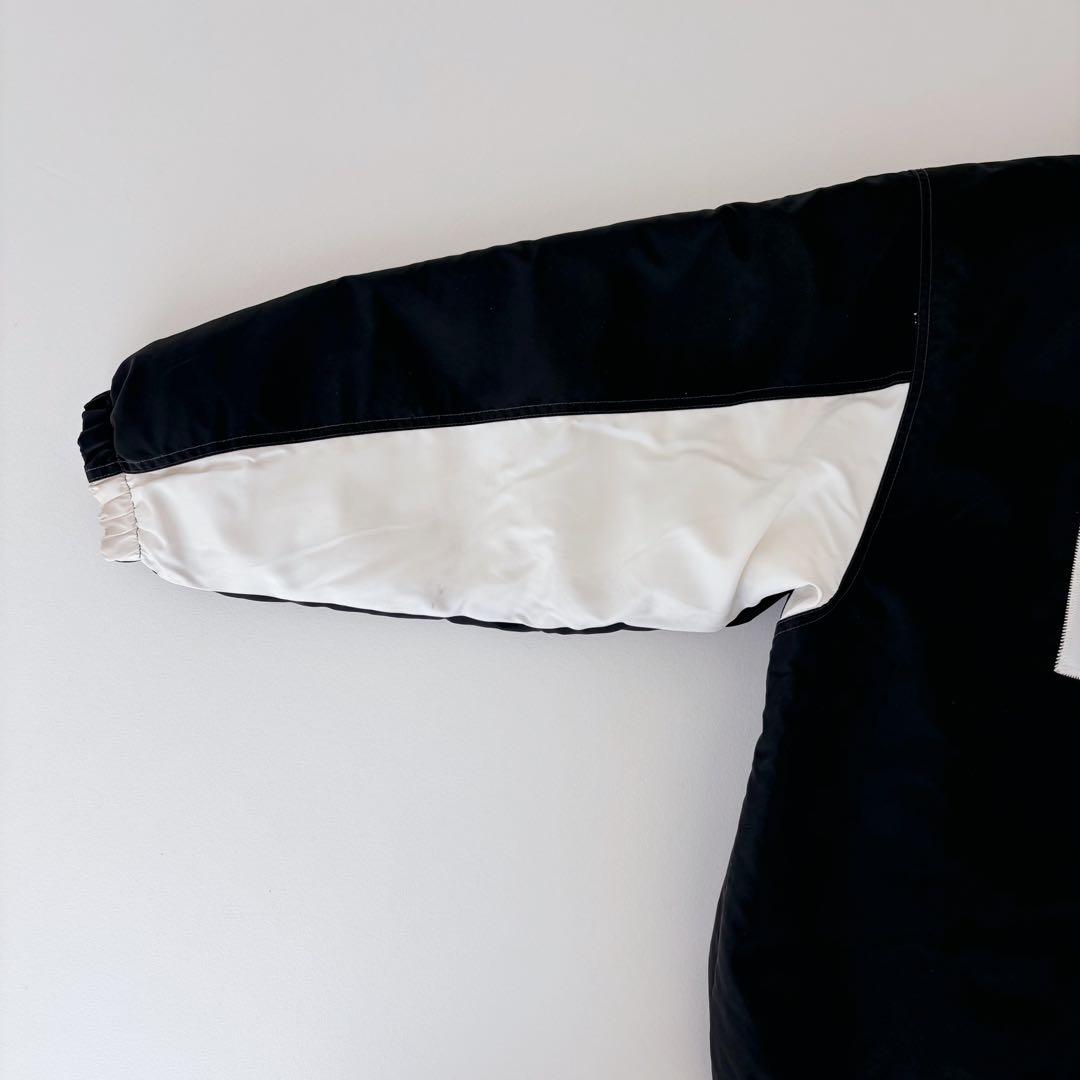 NIKE ナイキ 90s ナイロン ブルゾン 2way ビックロゴ 銀タグ XL