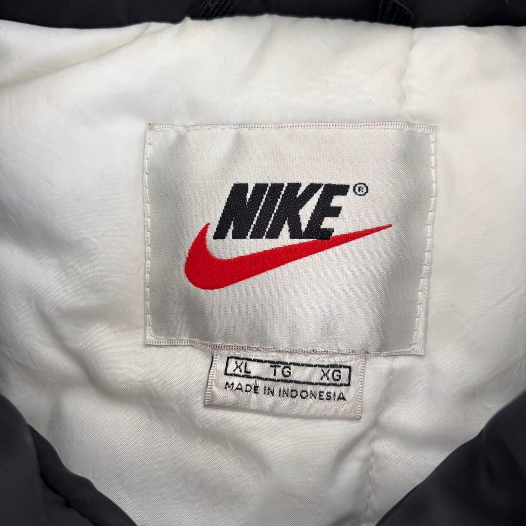 NIKE ナイキ 90s ナイロン ブルゾン 2way ビックロゴ 銀タグ XL