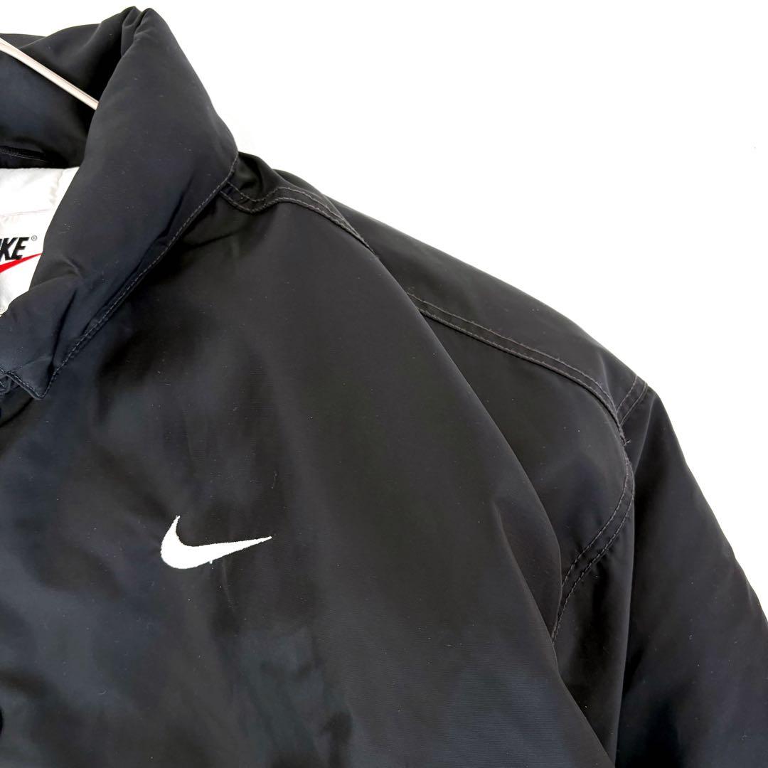 NIKE ナイキ 90s ナイロン ブルゾン 2way ビックロゴ 銀タグ XL