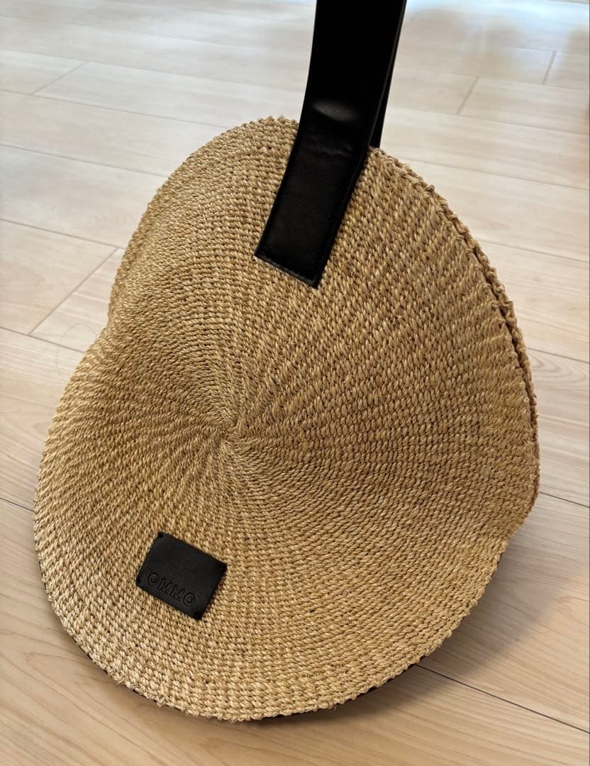 【OMMO】CIRCLE STRAW BAG カゴバッグ