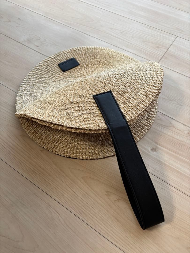 【OMMO】CIRCLE STRAW BAG カゴバッグ