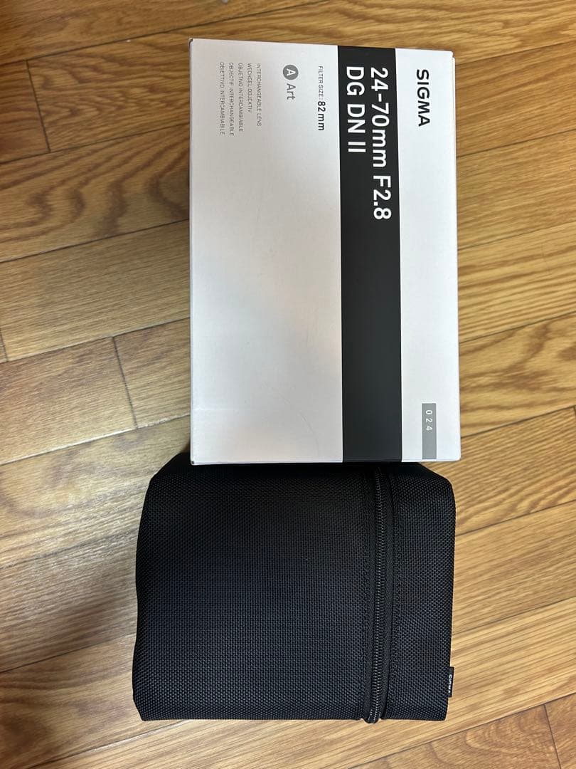【美品】SIGMA 24-70mm F2.8 DG DN II PLフィルター付