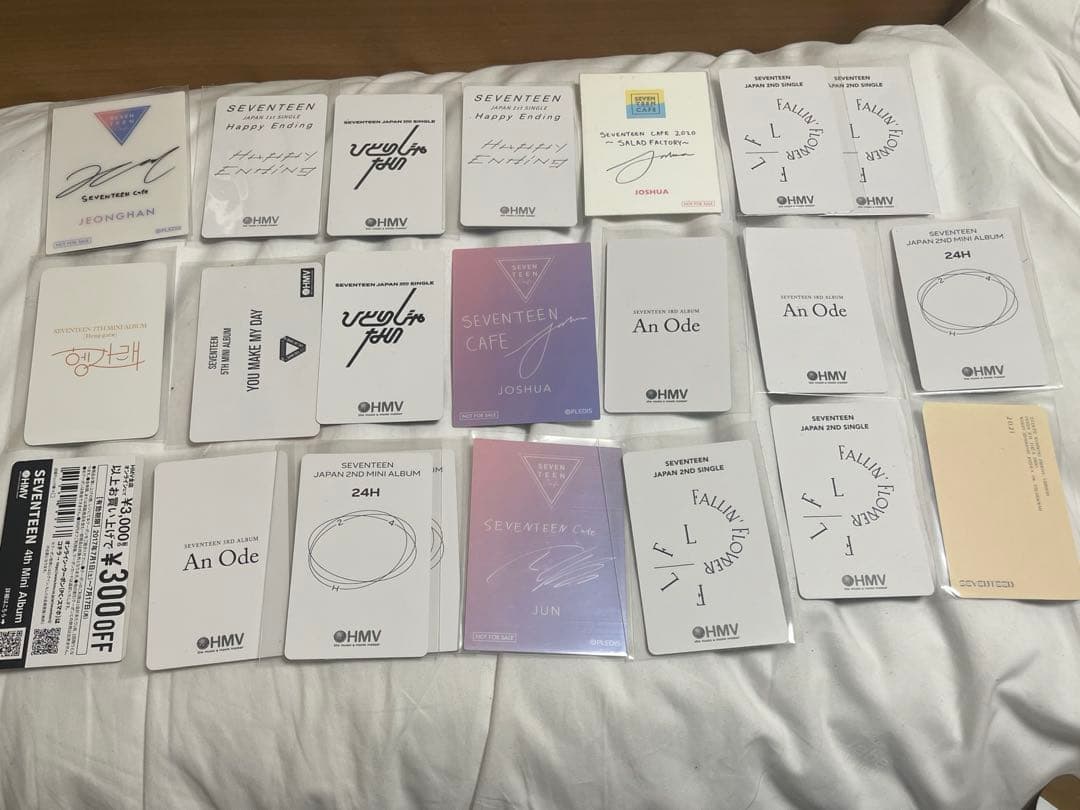 SEVENTEEN 特典　トレカ　cafe HMV