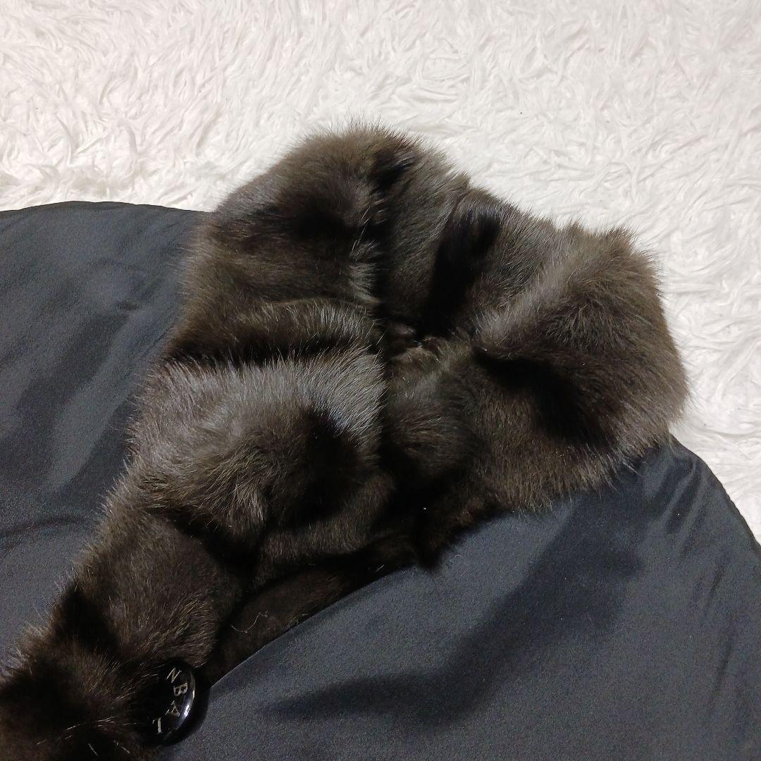 ✨極美品✨バルマン　リバーシブル　シルク　リスファー　コート　サイズL