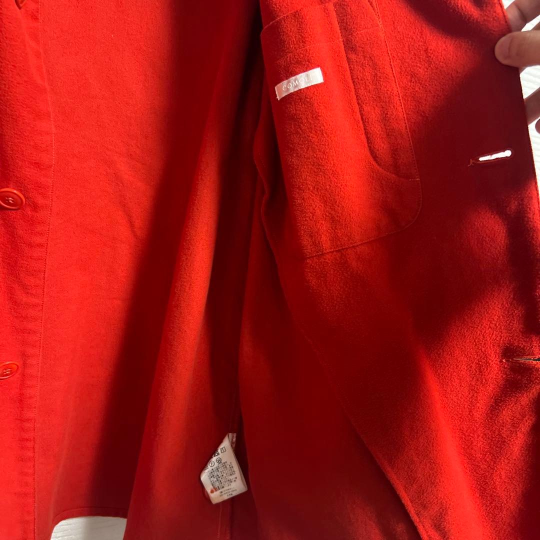 COMOLI コモリ　モールスキンカバーオール