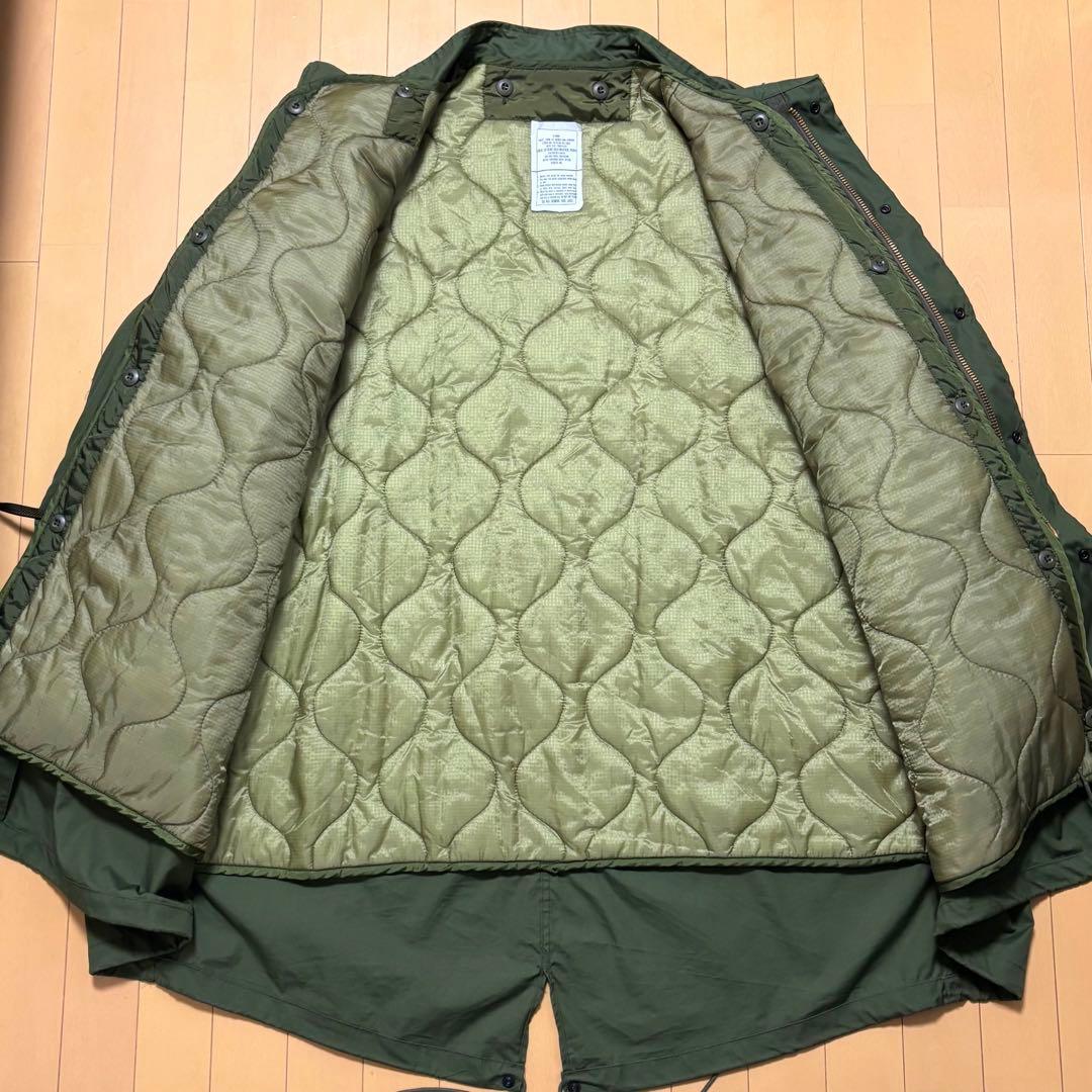 80s 米軍実物 M-65 フィッシュテールパーカー フルセット